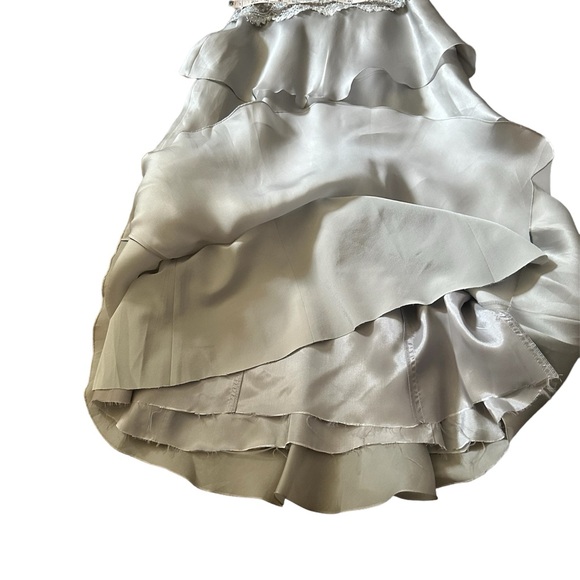 Rickie Freeman Teri Jon 100%Silk Dress Size 2 - Picture 12 of 12